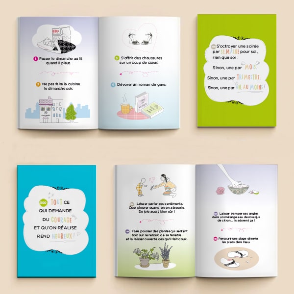 happy2design illustrations Livres 300 idées